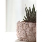 Pink handmade pineapple planter by Modern Plant Life